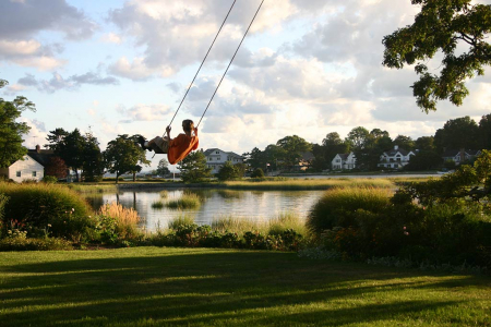 Swinging on the waterfront